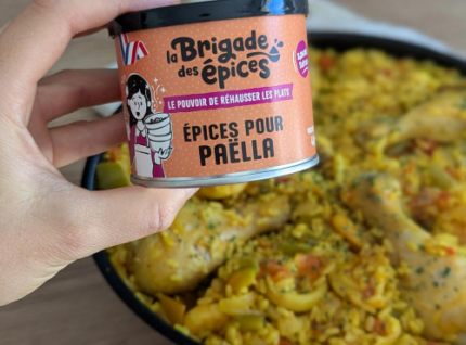 Épices pour paëlla au safran (3,2%) - 40g